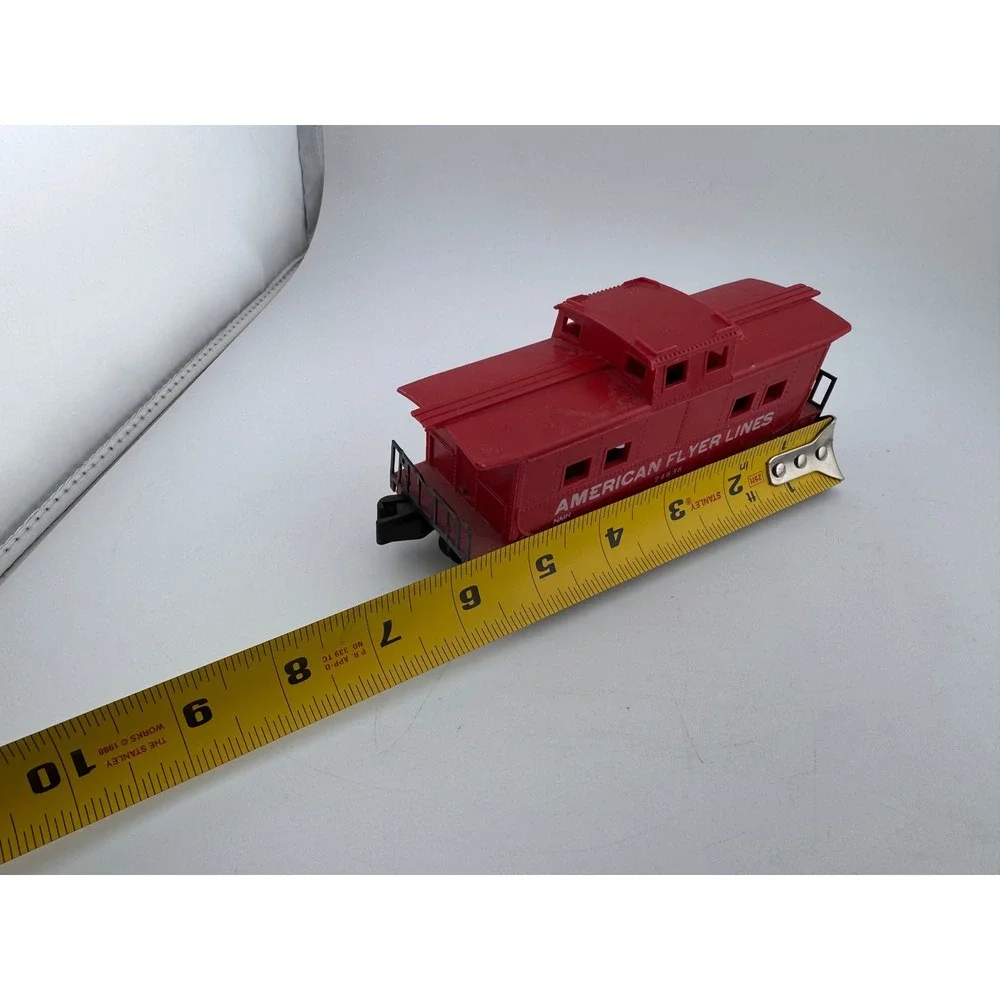 American Flyer Lines Red Caboose Train‎ Car Model 24636 Plastic Toy
